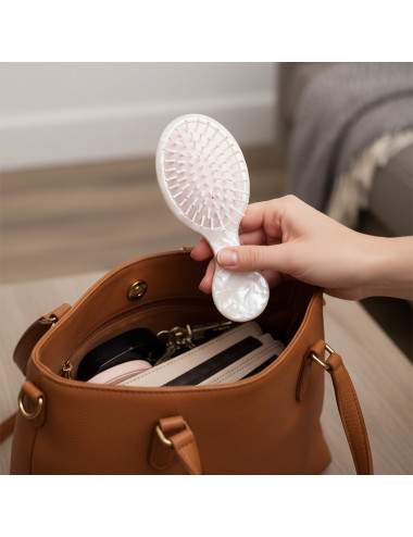 brosse démêlante petit format sac à main