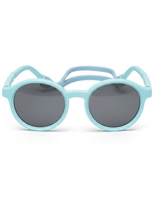 Lunettes de soleil bébé 1-2 ans BABYSSIME bleu pastel