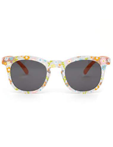 lunettes de soleil enfant fille 2-4 ans motif floral UV400