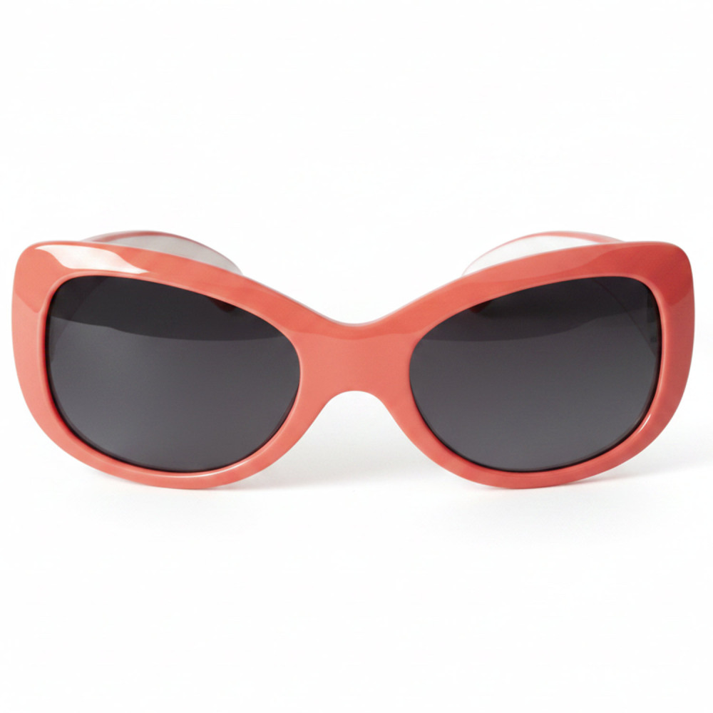 lunettes de soleil enfant fille 4-6 ans rose corail UV400