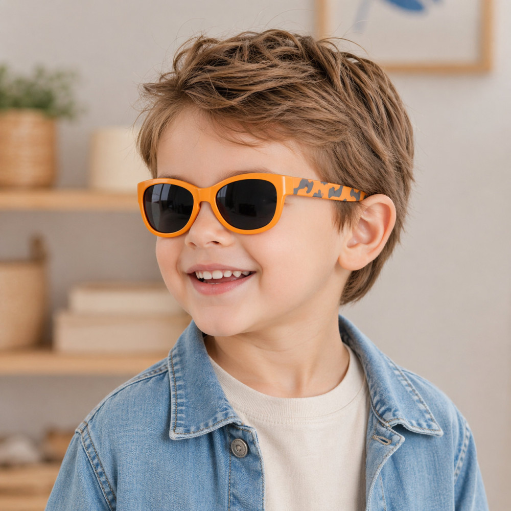 lunettes soleil enfant catégorie 3 protection UV garçon
