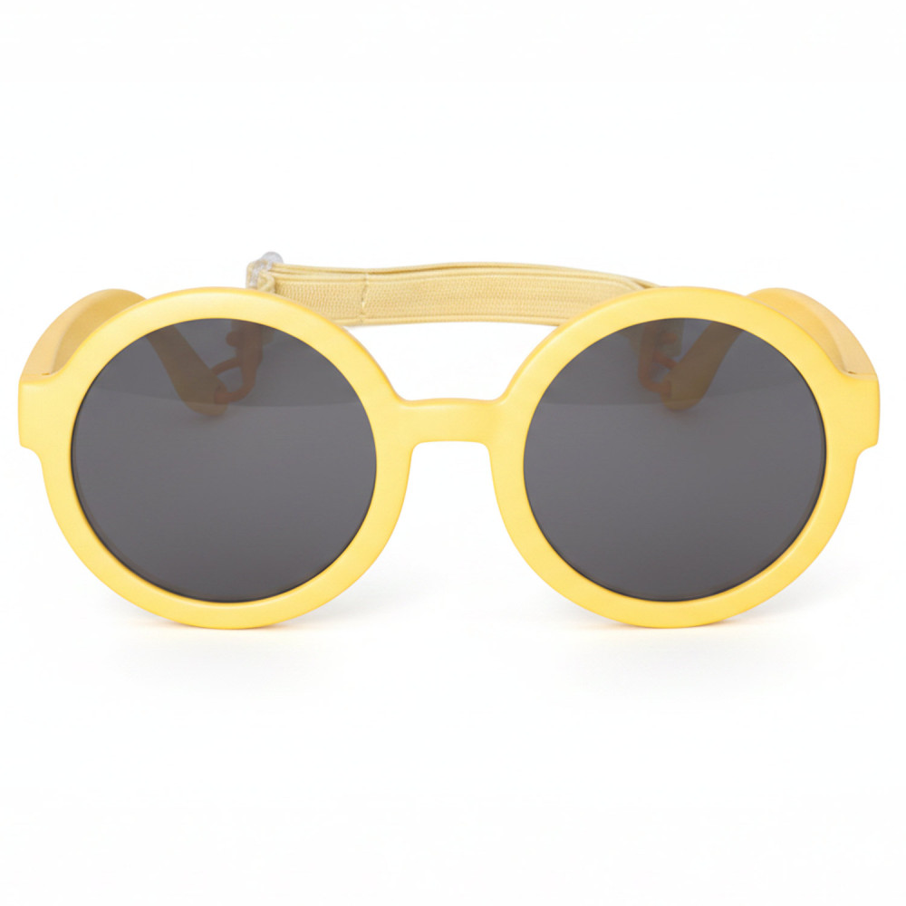 lunettes de soleil bébé 1-2 ans rondes babyssime catégorie 3