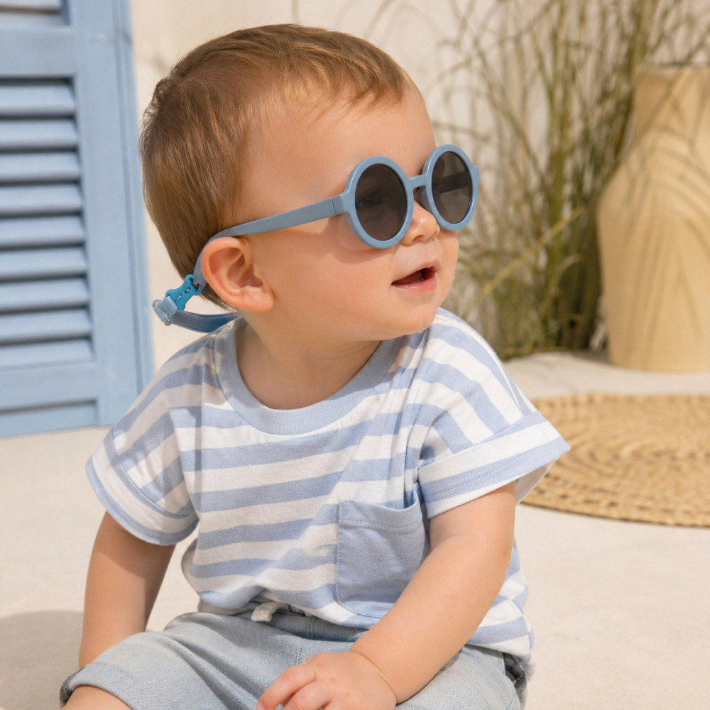 baby sunglasses UV protection smoke lenses
