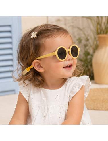 lunettes soleil bébé rondes légères confort quotidien