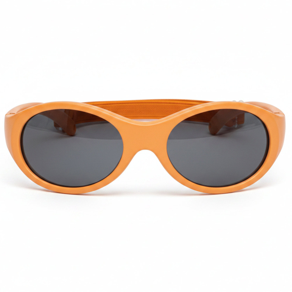 Baby sunglasses 1-2 years Oval BABYSSIME - Orange