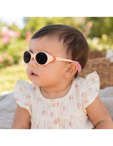 baby sunglasses pink adjustable strap category 3