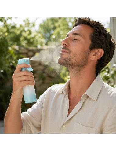portable water mist sprayer green hydration