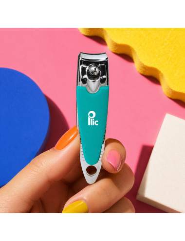 coupe ongles bleu précision manucure