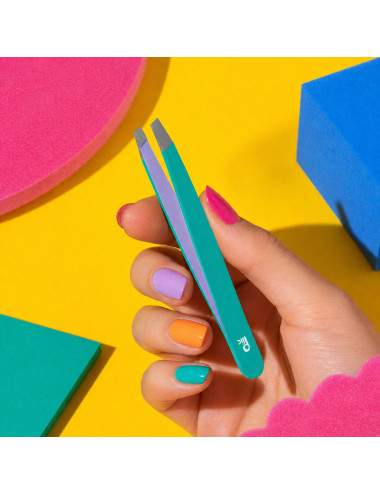 pince à épiler soft touch antidérapante ergonomique