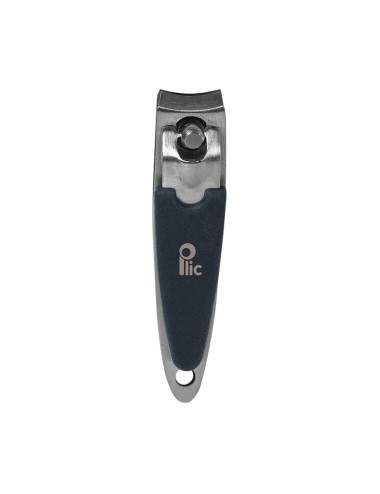 Coupe-ongles manucure bleu foncé en acier inoxydable