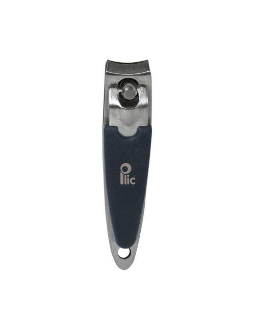 Dark blue rounded beak nail clipper for fingernails