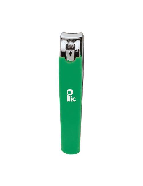 Coupe-ongles pédicure vert en acier inoxydable