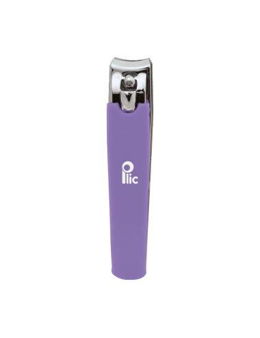 Coupe-ongles pédicure violet en acier inoxydable