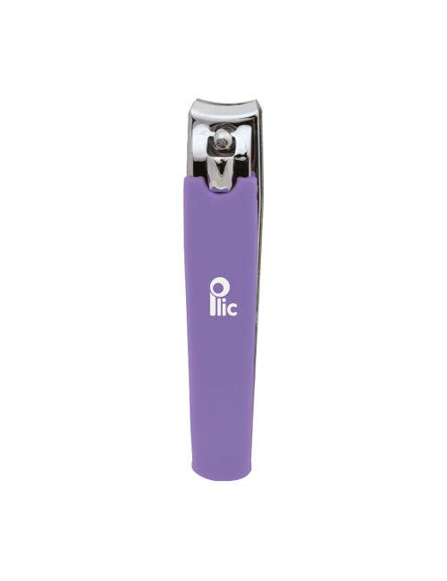 Coupe-ongles pédicure violet en acier inoxydable