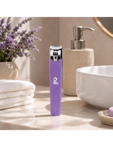 Coupe-ongles violet pour ongles des pieds