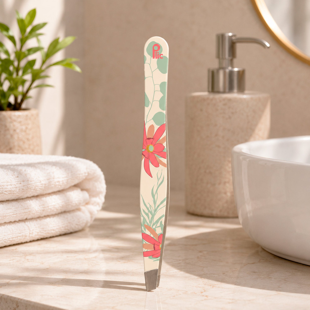 Floral tweezers for thick hairs