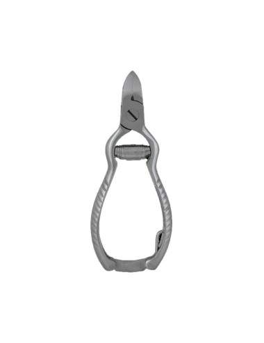 Stainless steel manicure nipper for precise nail trimming