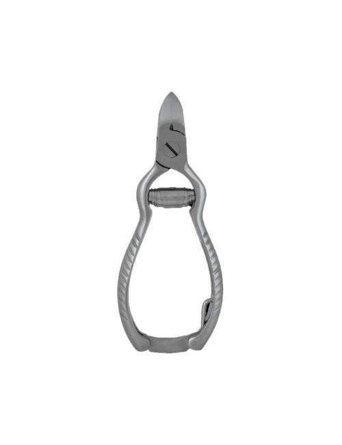 Stainless steel manicure nipper for precise nail trimming