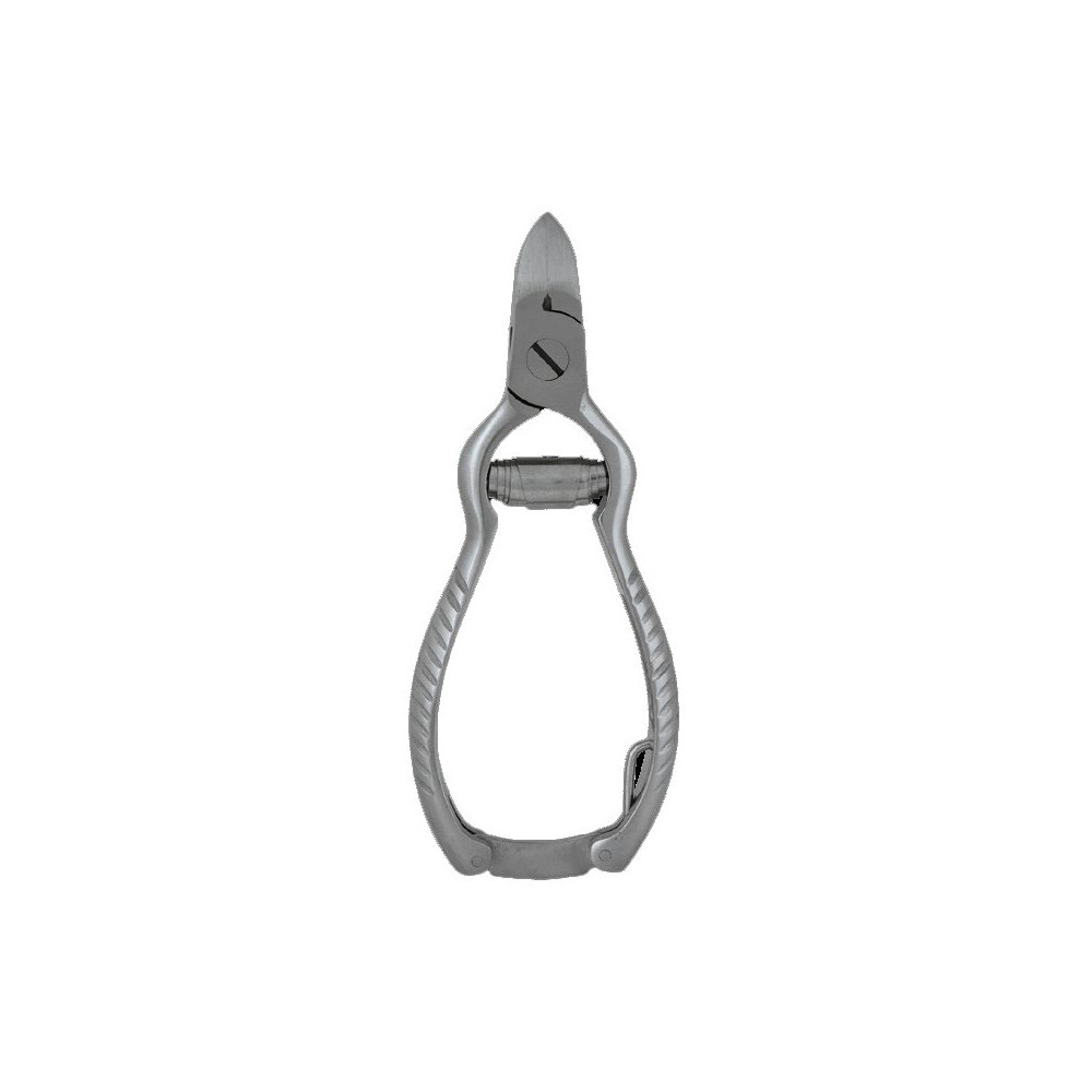Stainless steel manicure nipper for precise nail trimming