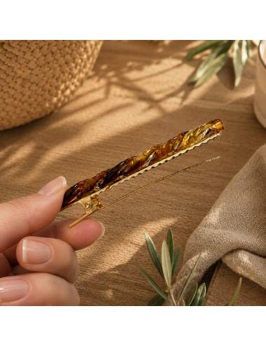 Modern women hair barrette 8.5 cm