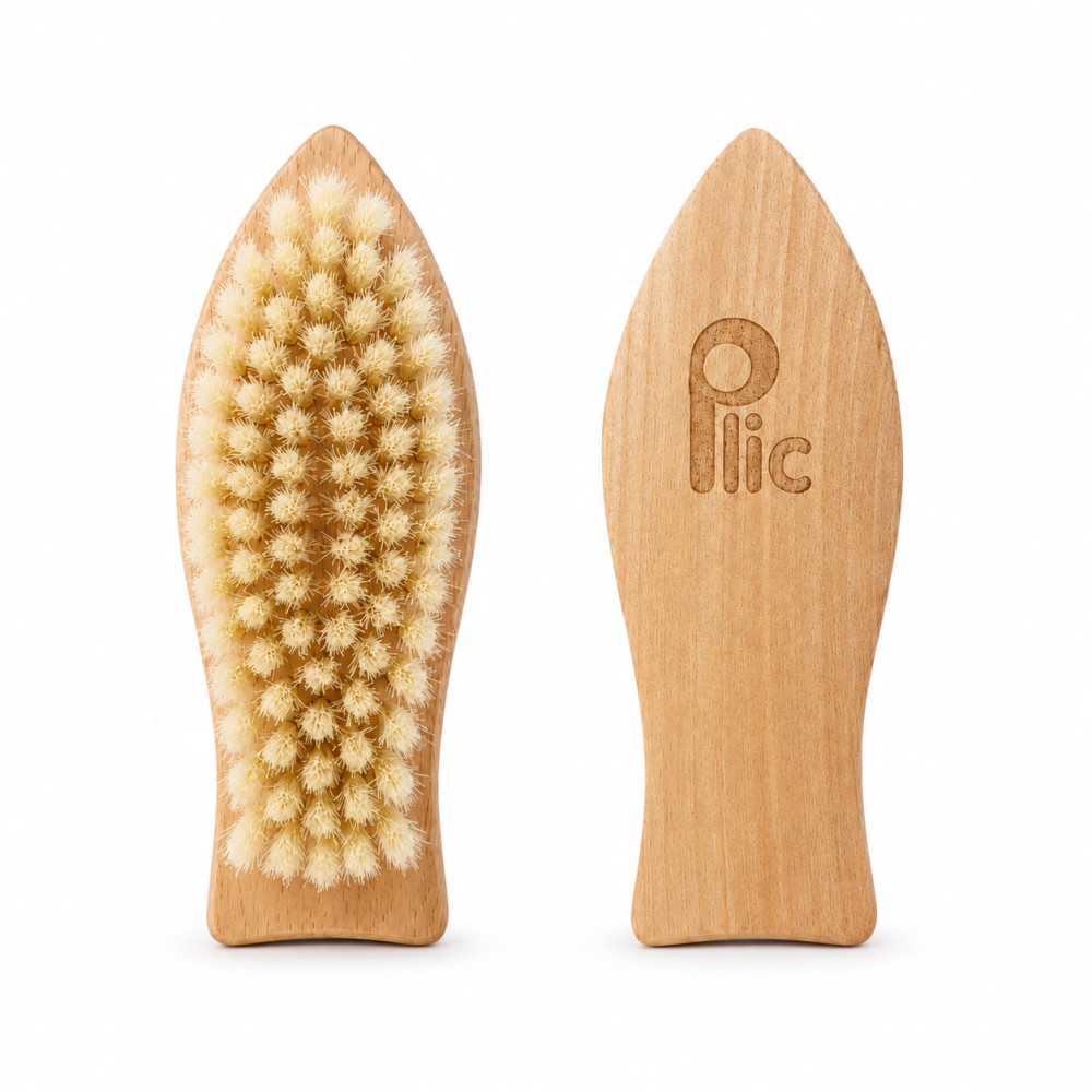 Brosse à ongles en bois de hêtre