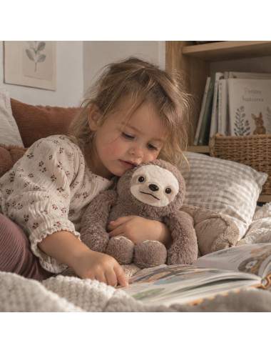 Peluche bouillotte chaud froid avec coussin intérieur amovible