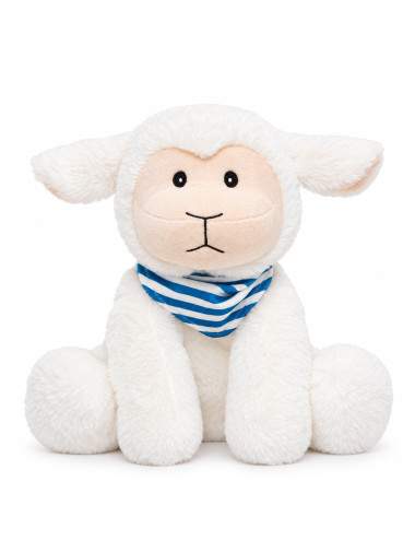 White sheep hot and cold plush heat pad 21 x 25 cm
