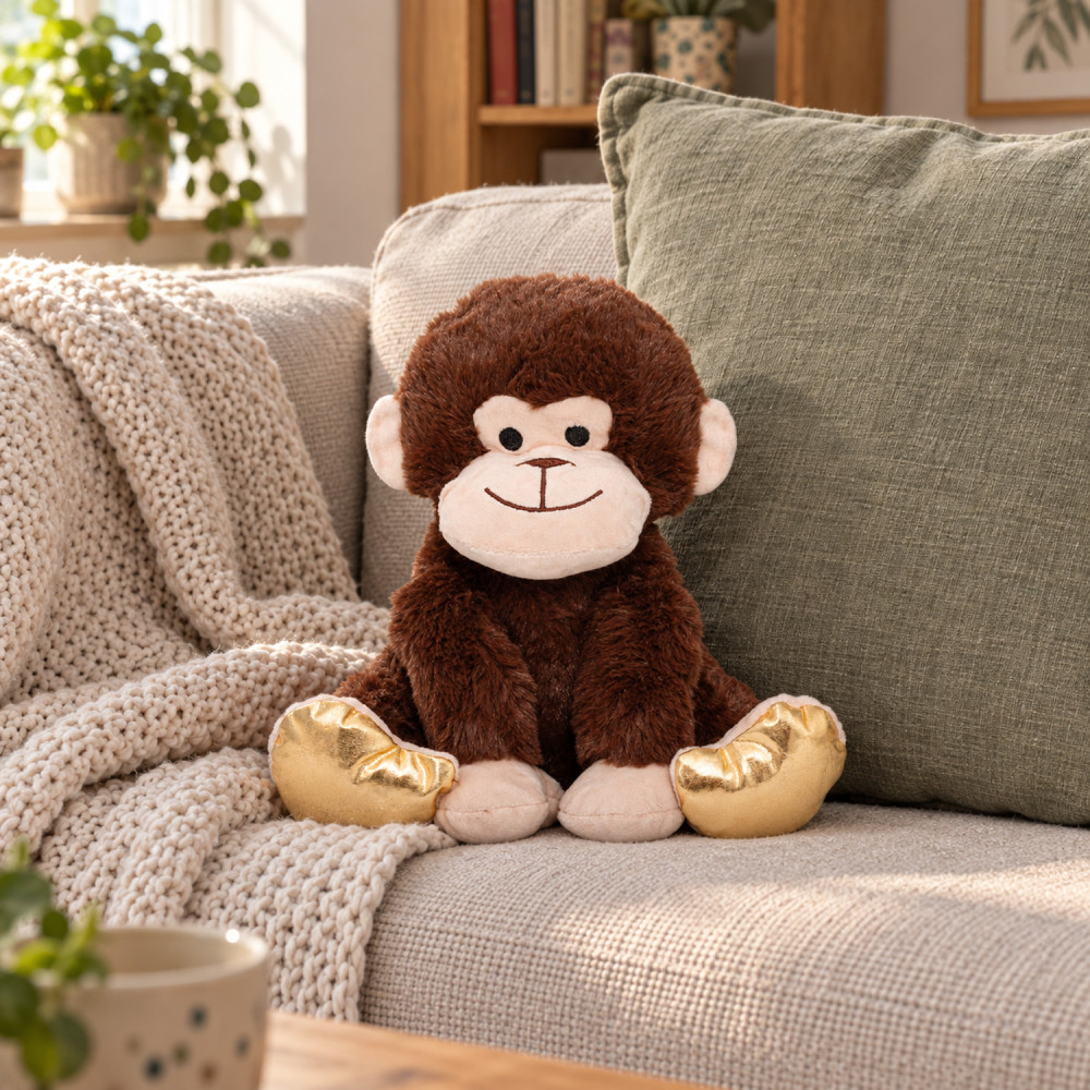 Three compartment monkey heat cushion for even heat distribution