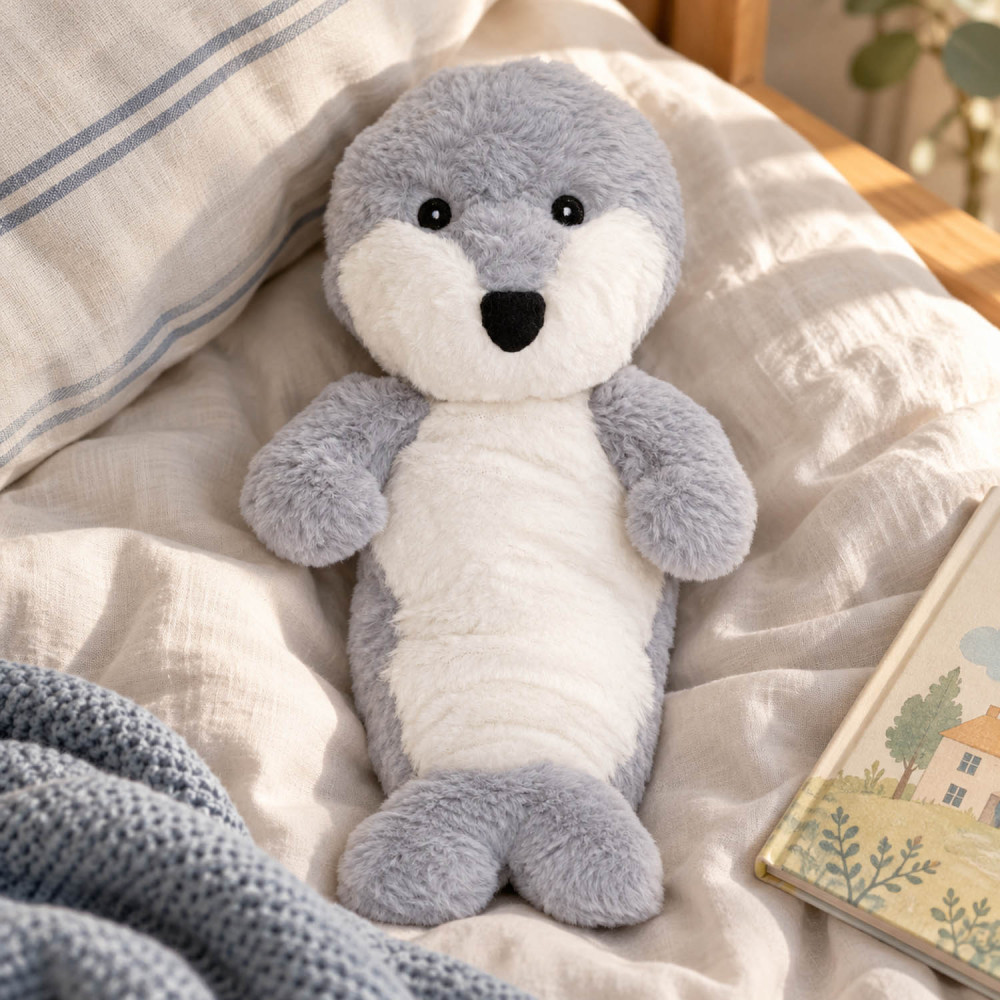 Penguin thermal cushion with three compartments