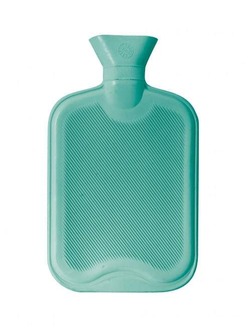 Bouillotte à eau bleu