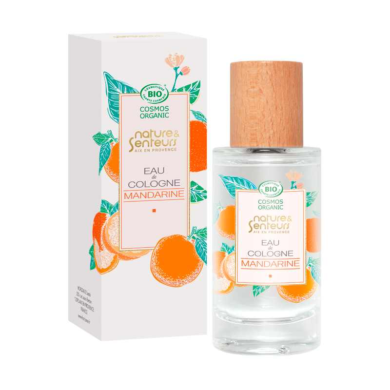 Eaux de cologne bio à la mandarine Eaux de cologne bio à la mandarine