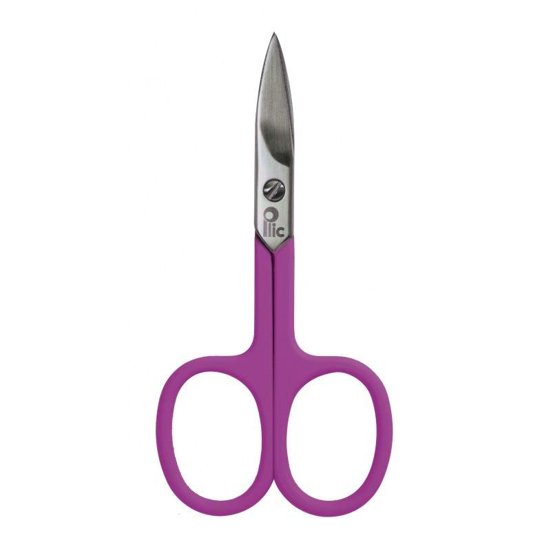 Ciseaux ongles lames courbes violet Ciseaux ongles lames courbes violet