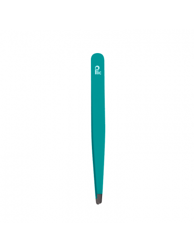 Blue professional round tip tweezers