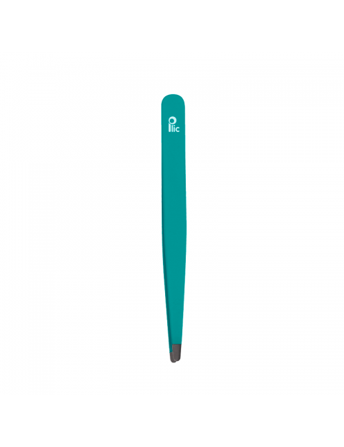 Blue professional round tip tweezers