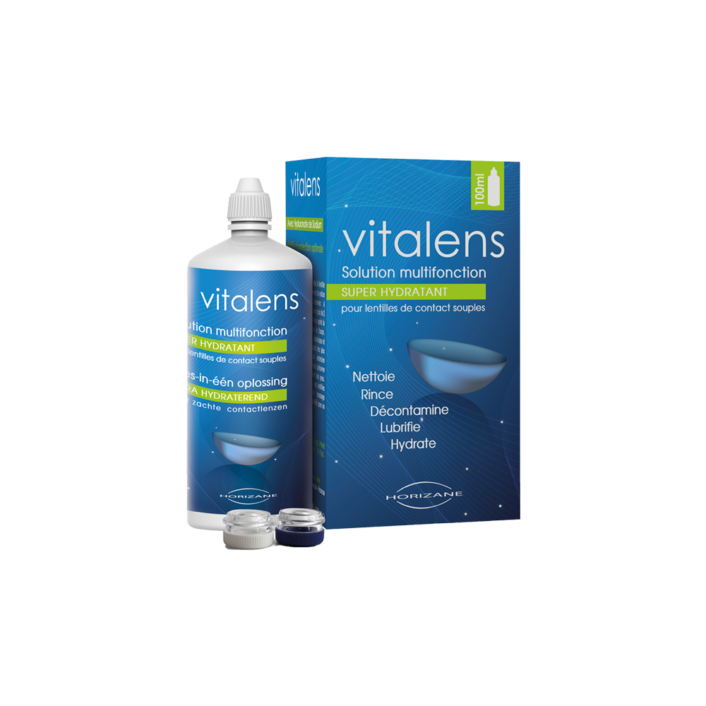 Solution pour lentilles Vitalens